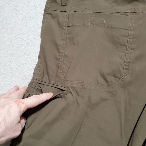 Kuhl Shorts Mens 40 Renegade Brown Cargo Nylon Hiking Camping Fish Work Dad 5121 - Picture 11 of 20