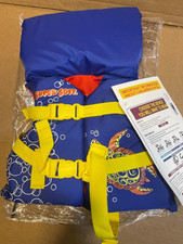 Super-Soft Life Vest Swim Unisex Toddler Leg Strap Floatie Coast Guard Approved