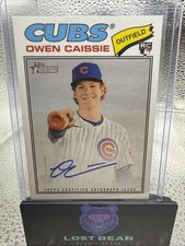2026 Topps Heritage Owen Cassie Real One RC Auto #ROA-OC Cubs
