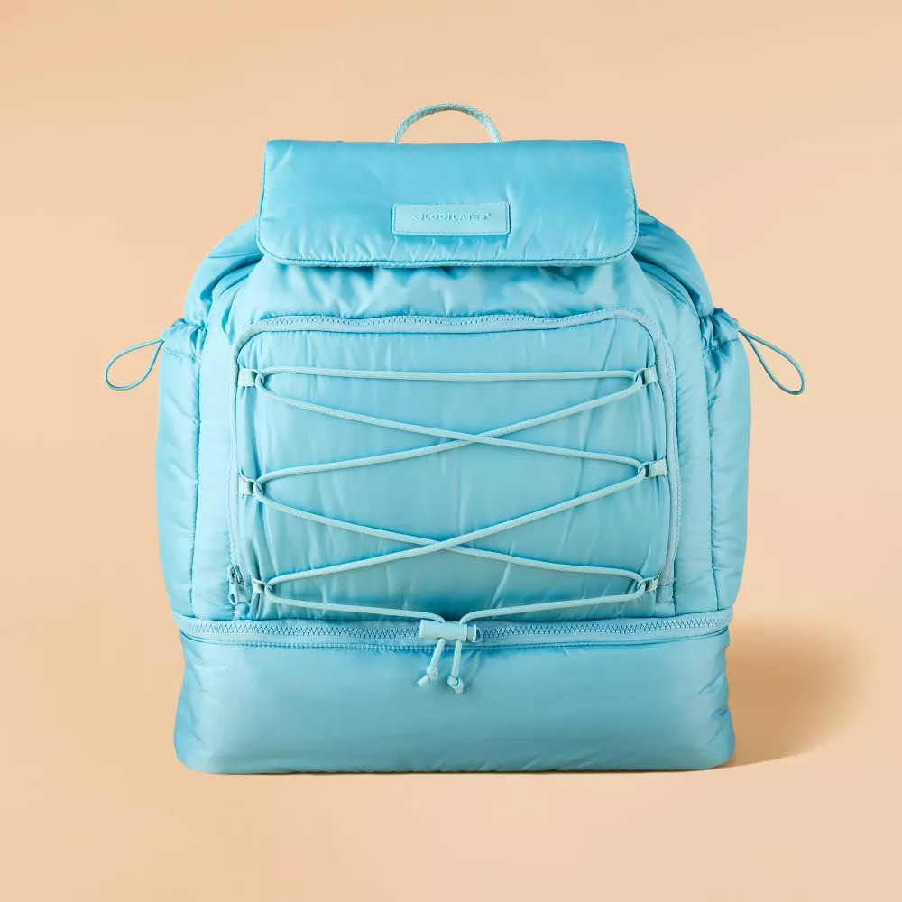 Blogilates Ultimate Athletic Trainer Backpack Shoe Compartment Gym