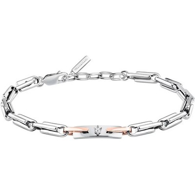 Maserati Jewels Bracelet JM425AVD107 Two-Tone Rose Steel Bracelet Men