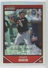2007 Bowman Chrome Refractor Tadahito Iguchi #98 3a3