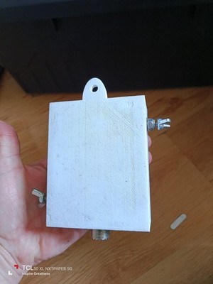 TennTennas Antenna Box White w/ Coax Connector for Base Station Radio Made USA