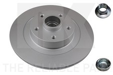 2x Bremsscheibe NK 313972 für LAGUNA RENAULT 3 BT0 KT0 LATITUDE dCi BT00 BT0A