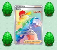 Pokemon - Bruno (Secret) - 172/163 - SWSH05: Battle Styles - Holo - Secret Rare