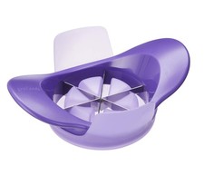 GoodCook VEGGIE WEDGER Fruit Vegetable Cutter Slicer Purple 6 Even Slices