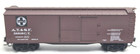 Micro Trains N Scale 40’ Santa Fe Dbl Shthd Wood Box Car Vertical Brake Staff — photo 3