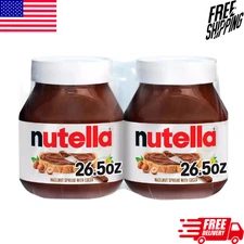 Hazelnut Spread with Cocoa 26.5 oz (2 Pack) – Creamy Chocolate Spread.