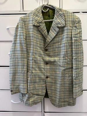 Vintage Aquascutum of London  Wool&Mohair Coat  Men's Size 44 Reg