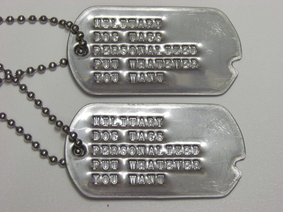 The Fixx ID Dog Tag in Sleek, Matte Finish