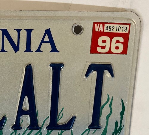 Vanity ATL ALT ATLANTA ALTERNATIVE license plate Rock School Medicine Altitude - Picture 6 of 10