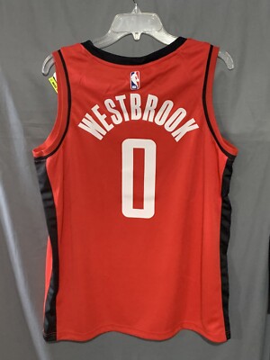Nike Men's Houston Rockets Russell Westbrook #0 NBA Jersey Red