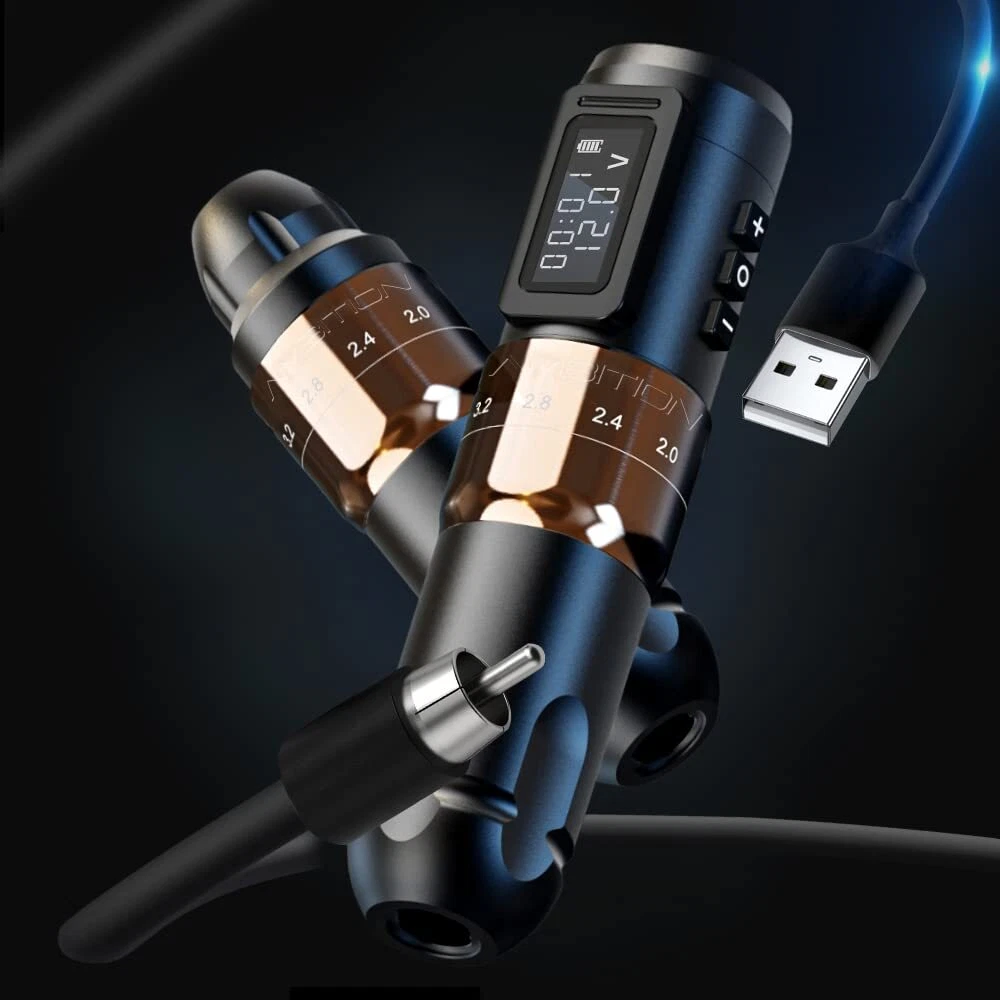Wireless Tattoo Machine Pen 6 Stroke Length Adjustable 2.0-4.0mm Brushless Motor - product detail image 12