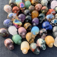 A lot of Quartz Crystal skull Penis,ball,Obelisk ,heart,coffin, Moon  Wholesale