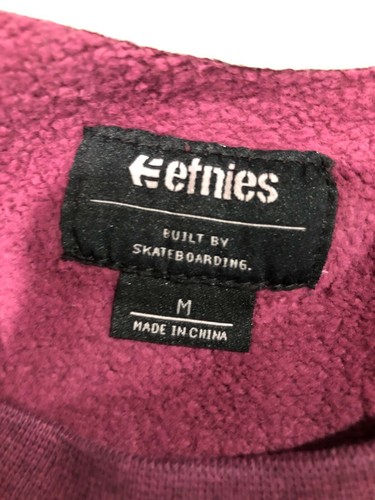 SUDADERA DE HOMBRE ETNIES POINT A CREW COLOR MARRÓN TALLA GRANDE, NUEVA ENVÍO GRATUITO - Imagen 7 de 8