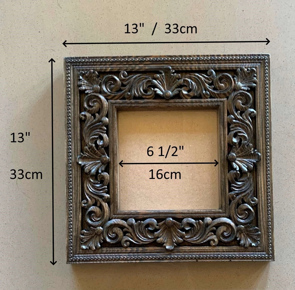 Ornate Square Picture Frame