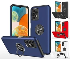 For Samsung Galaxy A13 | A23 | A32 5G - Dual Layer Cover Case w/Ring Stand