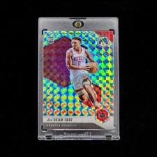 Jae'Sean Tate RC - 2020-21 NBA Silver Mosaic Prizm Holo Rookie SP Pelicans #214