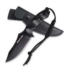 Mossy Oak 9" Hunting Knife with Sheath, Full Tang G10 Handle Outdoor Knife