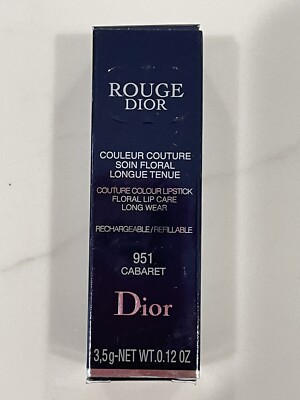 Dior Rouge Dior Refillable Lipstick New With Box 951