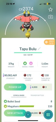 Tapu Bulu PoGo Trade - Handel nach 30 Tagen ultra Freunde werden