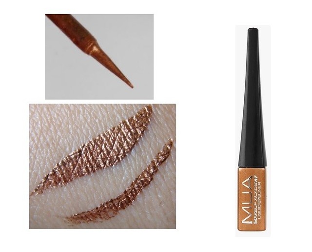bronze liquid eyeliner