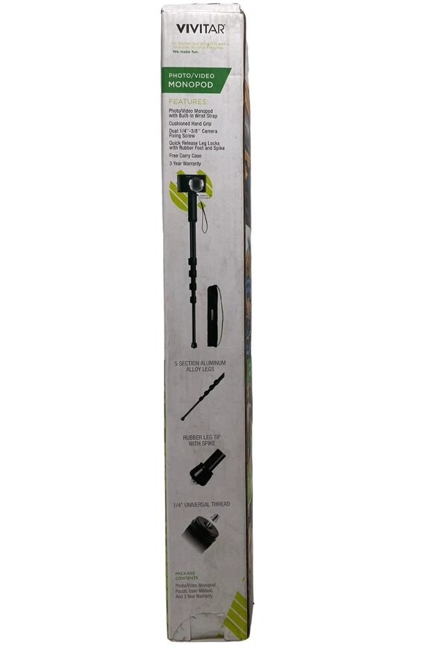 Vivitar 62-Inch Extension Camera and Video Monopod - Image 4 of 4