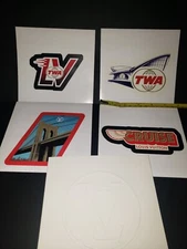 LV LOUIS VUITTON TWA EERO SAARINEN 2020 CRUISE VIP LUGGAGE STICKER SET RIMOWA