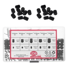 1 Set Set Screw Assortment Kit Carbon Steel Screw Small Screw Replacement Grub