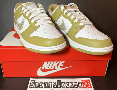 Size 9.5 - Nike Dunk Low Barley Paisley W for sale online | eBay