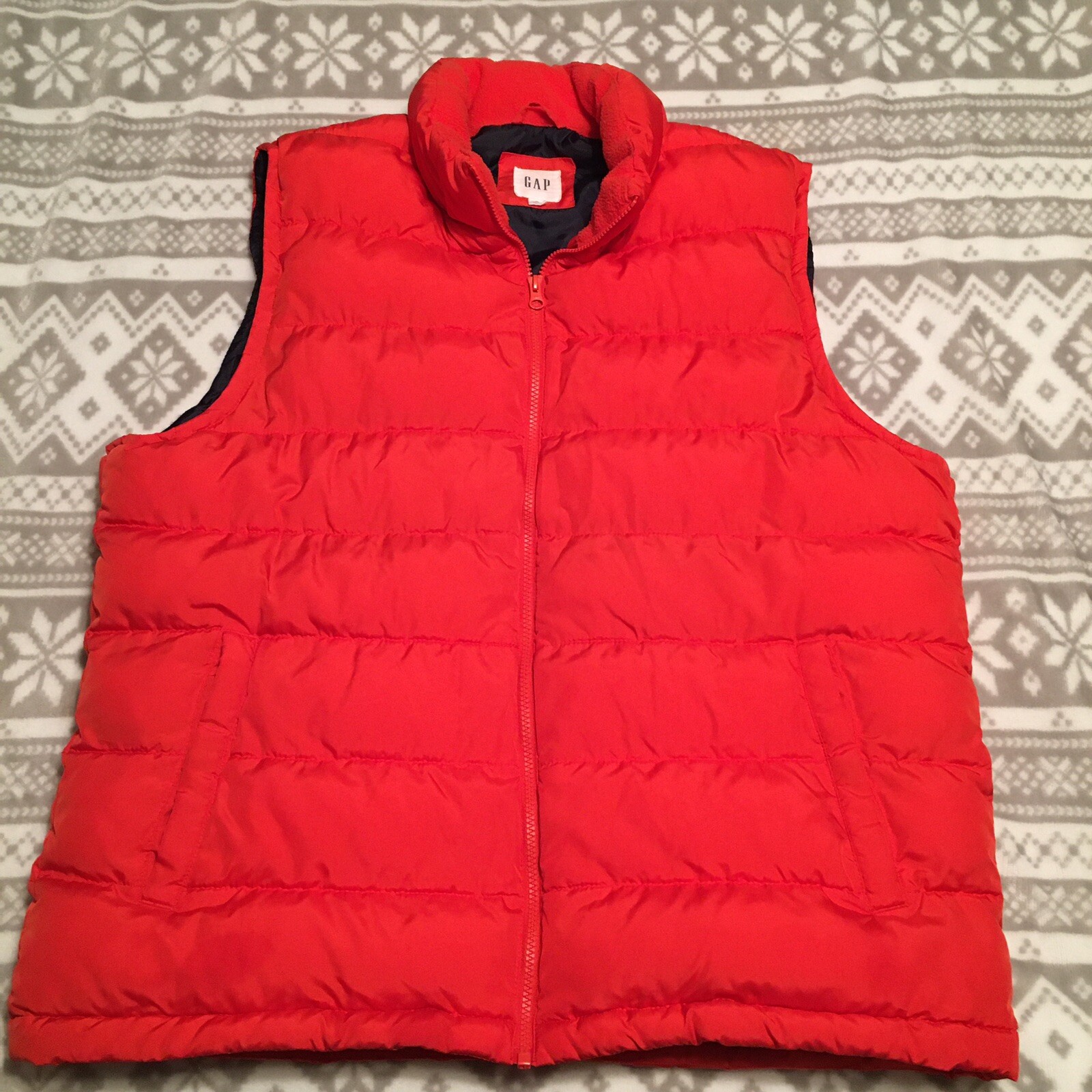 Gap Men's Puffer Vest Back To The 