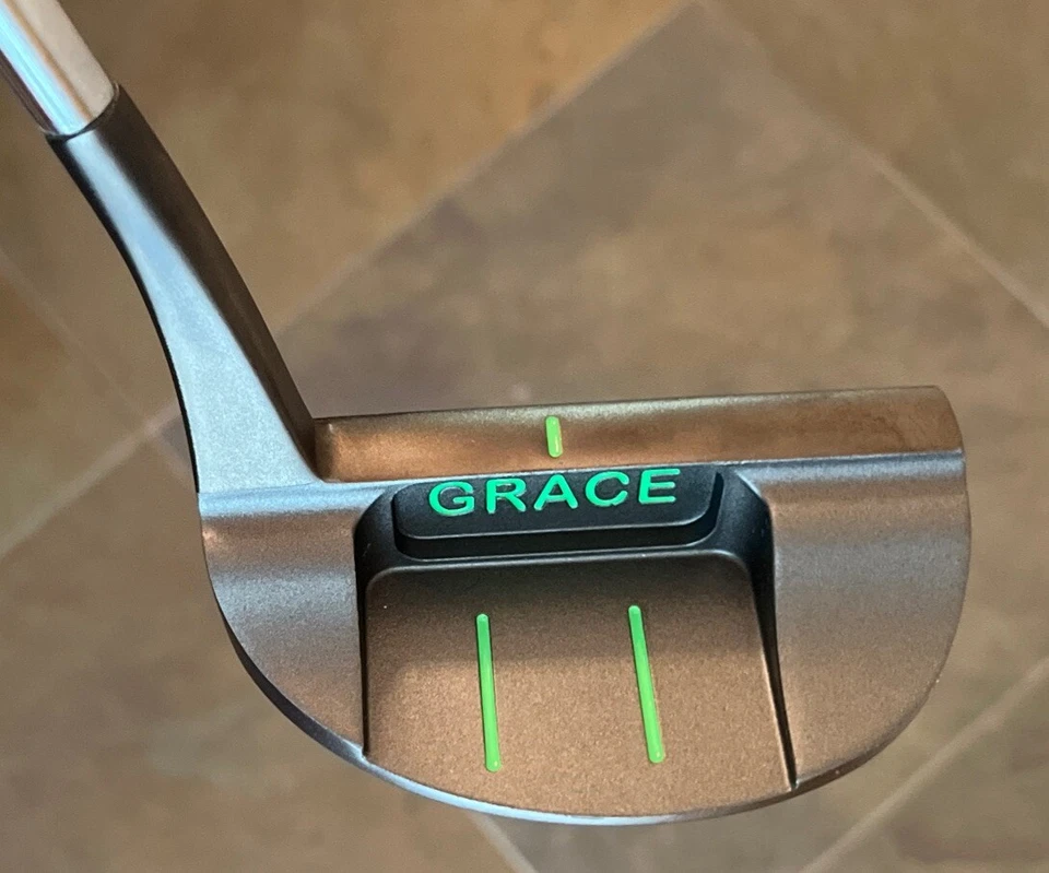 "Putter Bobby Grace modelo 18 Blade-S con cara radial derecha 35"" cubierta incluida" Foto 3 de 4