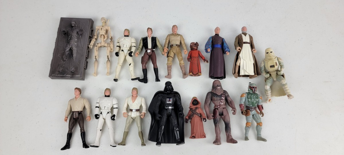 star wars スターウォーズ フィギュアセット 1990年代ビンテージ Vintage 90s Star Wars Action Figure Lot Bundle Set Of 16 | eBay