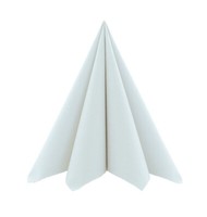 Airlaid Serviette Perlgrau, 33 X 33 Cm, 50 StüCk - Mank