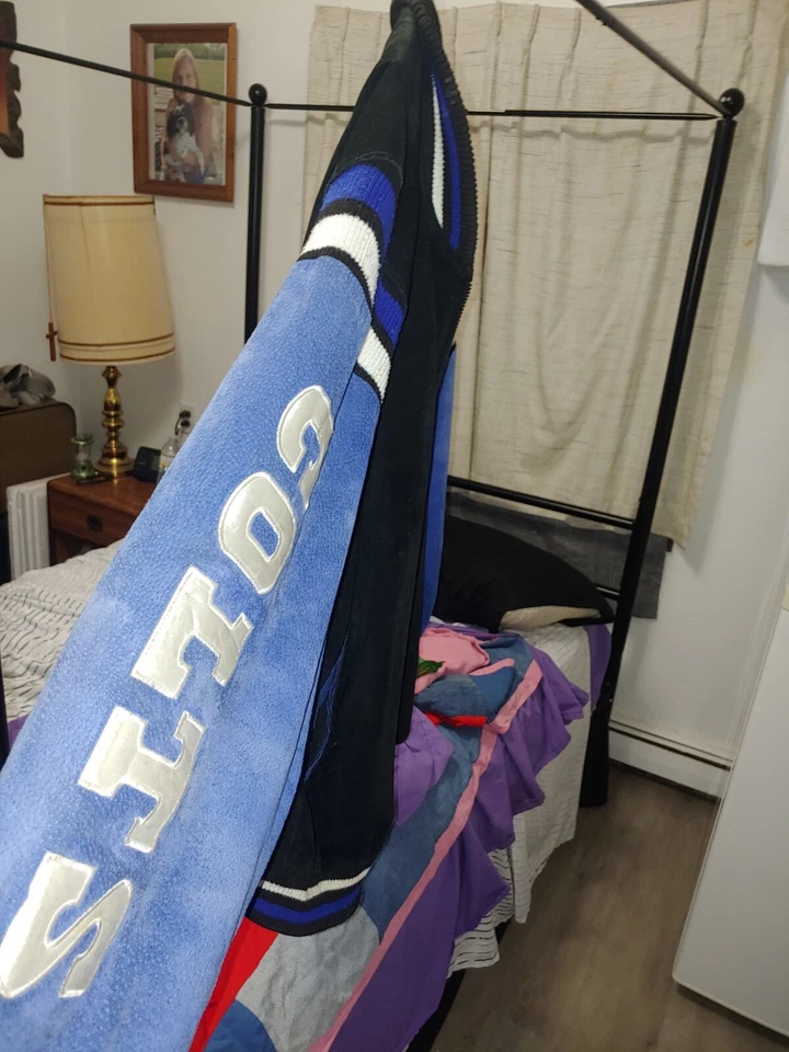 Chaqueta de equipo de fútbol americano/Indianapolis Colts 2012 edición limitada coleccionables. Foto 2 de 4