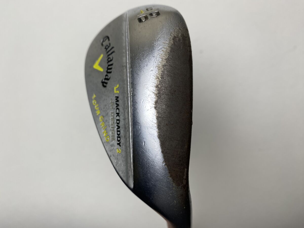 Callaway Mack Daddy 2 Tour Grind Chrome Lob Wedge LW 60* 9 Callaway Mack Daddy 2 Tour Grind Chrome Lob Wedge LW 60* 9