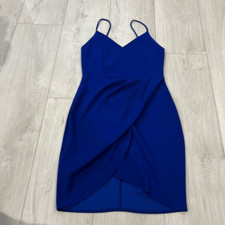 Lulus women  s blue dress size L