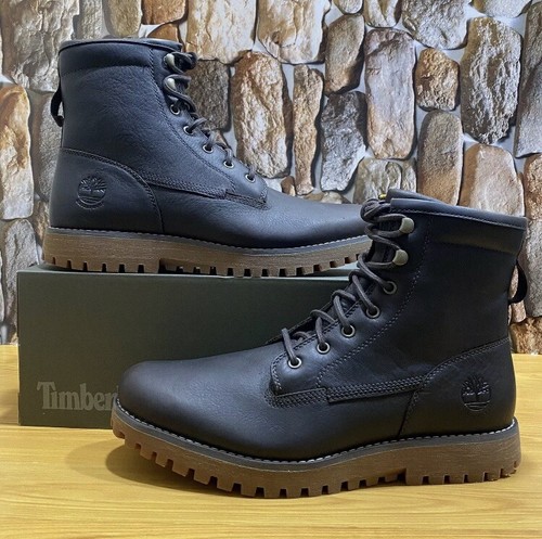 LANDING WP BOOT DK BROWN FULL GRAIN 