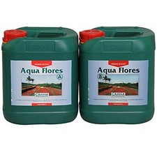 CANNA Aqua Flores A+B Flower Bloom Plant Nutrients Hydroponics 1, 5 & 10 Litr...