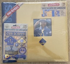 NEW 12x12 BSA Cub Scout SB Kit Scrapbook Photo Album K  Company Sealed 30068