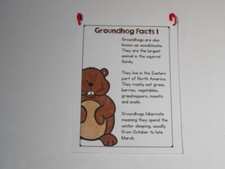 Groundhog  Groundhog Day Comprehension Write-On Wipe-Off Flip Booklet Brand New