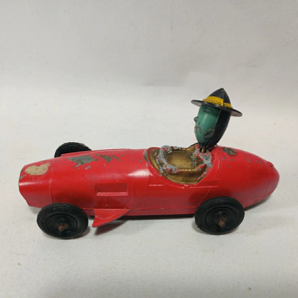 Tootsie Toy Racer Rojo Chicago Con Driver Bobble Head No. 01044 Bullet Foto 3 de 4