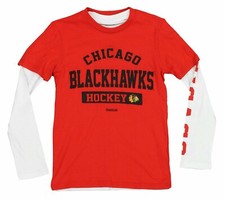 Reebok NHL Youth Chicago Blackhawks 3 In 1 Tee Combo Set