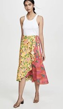 NWT Farm Rio Garden Mix Wrap Skirt Size Medium M