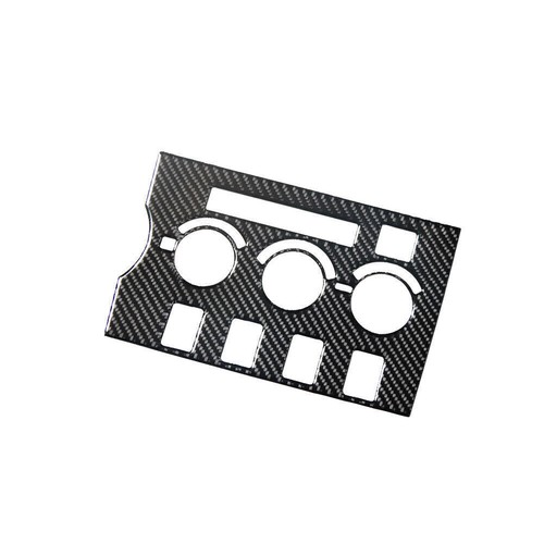 Carbon Fiber Interior AC Switch Control Panel Trim Cover For Toyota Tundra 07-13 - Imagen 5 de 10