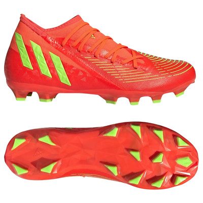 Adidas Predator Edge.3 FG Fußballschuhe für Erwachsene fester Boden rot GW1005