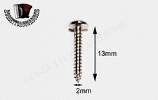 SET OF 10 Accordion Screws Size 2 x 13 mm Parts
