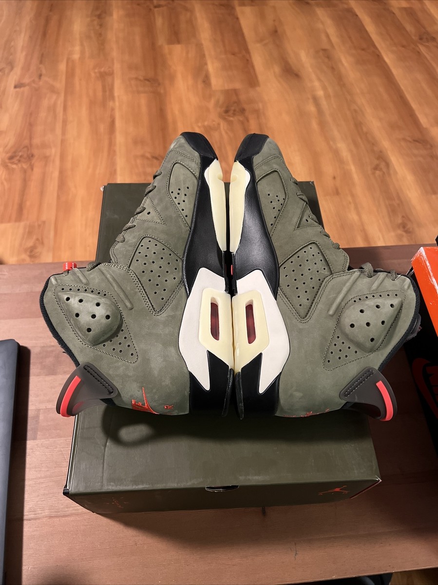 Nike Jordan 6 Retro x Travis Scott OIive Green (CN1084-200 Nike Jordan 6 Retro x Travis Scott OIive Green (CN1084-200