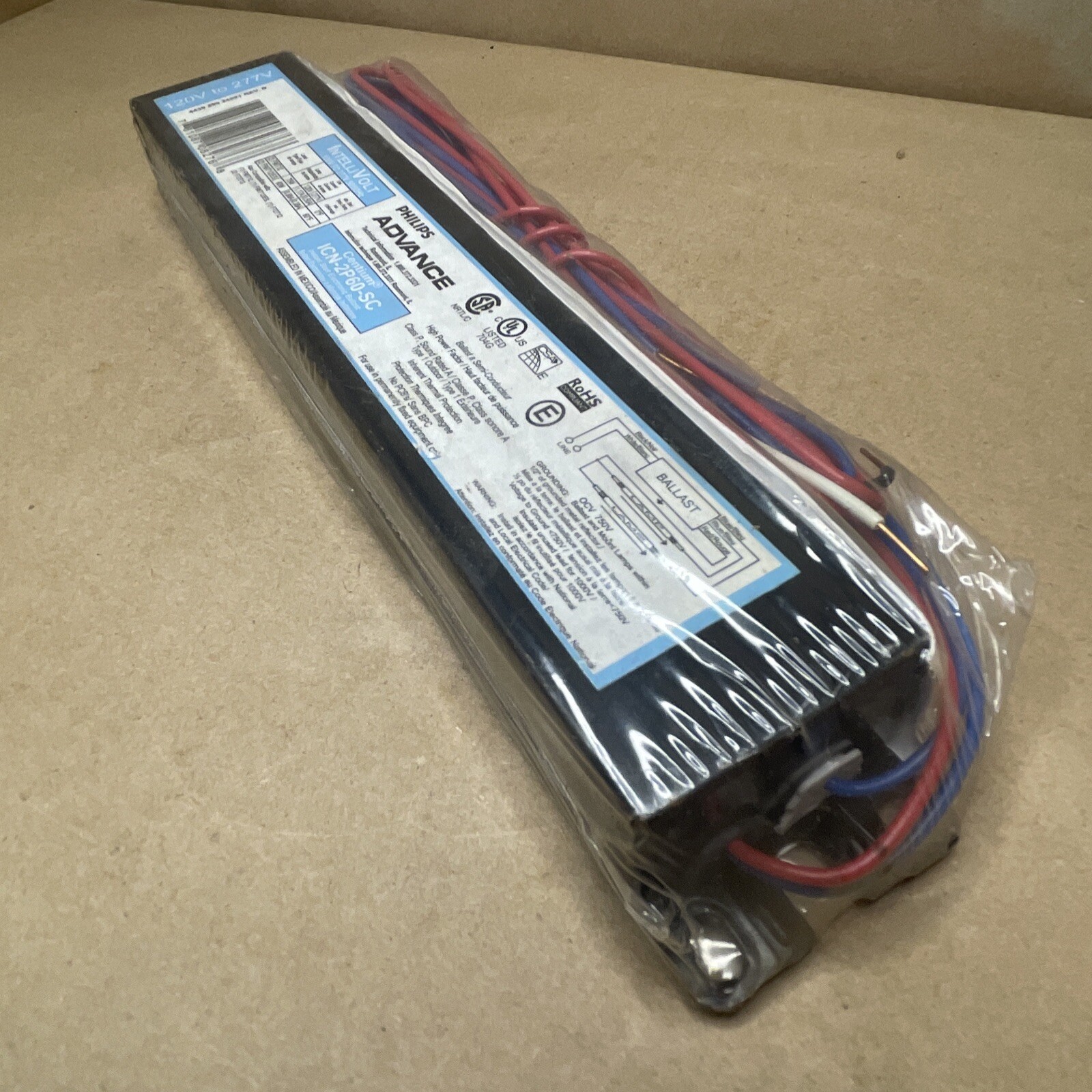 Philips Advance Centium ICN2P60N Instant Start Electronic Ballast