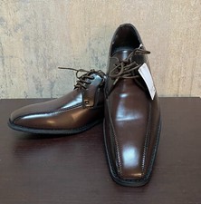 Dark Brown Men's Leather Dress Shoes Formal Classic Lace-up Business Oxford Shoe